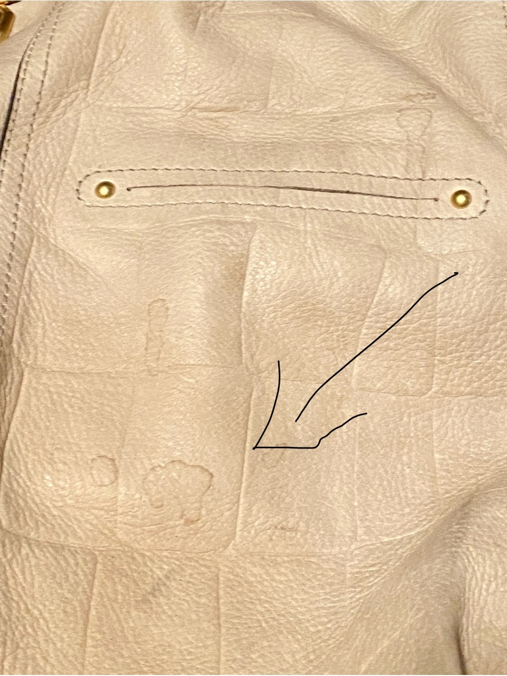 b. makowsky Tan Leather Hobo with Gold Ring Hardware - Picture 4 of 5